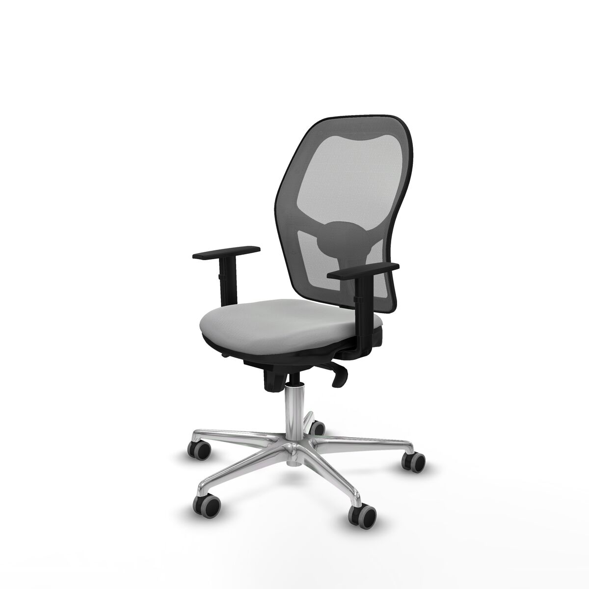 Silla de Oficina Piqueras y Crespo 1D086G0 Gris claro