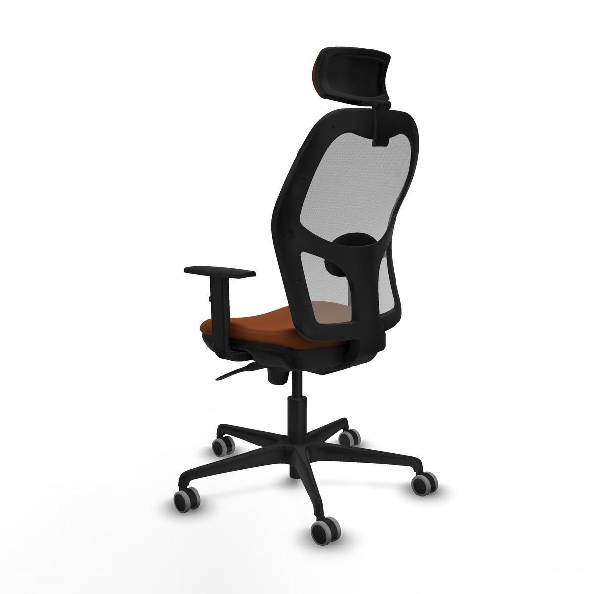 Silla de Oficina Piqueras y Crespo 1D036G2 Marrón Gris