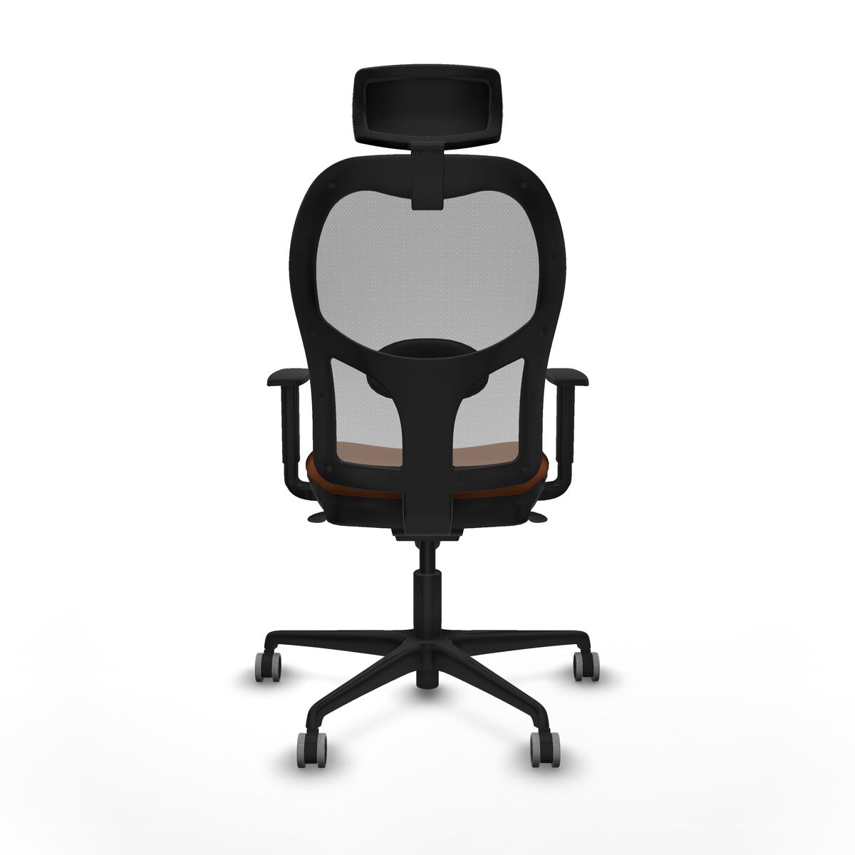 Silla de Oficina Piqueras y Crespo 1D036G2 Marrón Gris