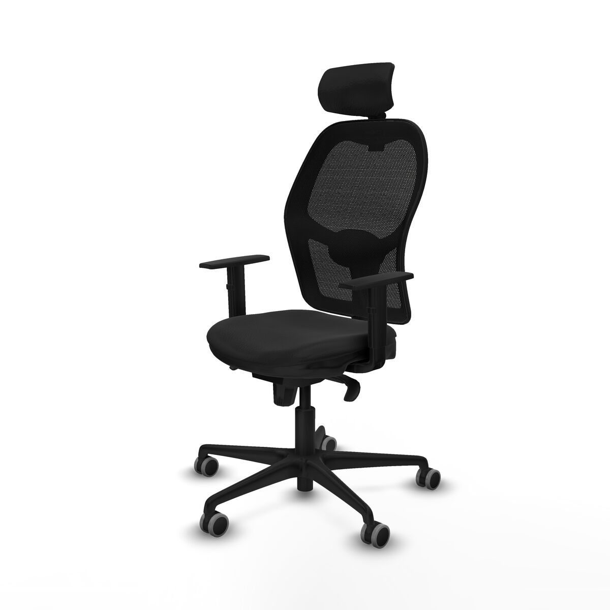 Silla de Oficina Piqueras y Crespo 1D036G2 Negro