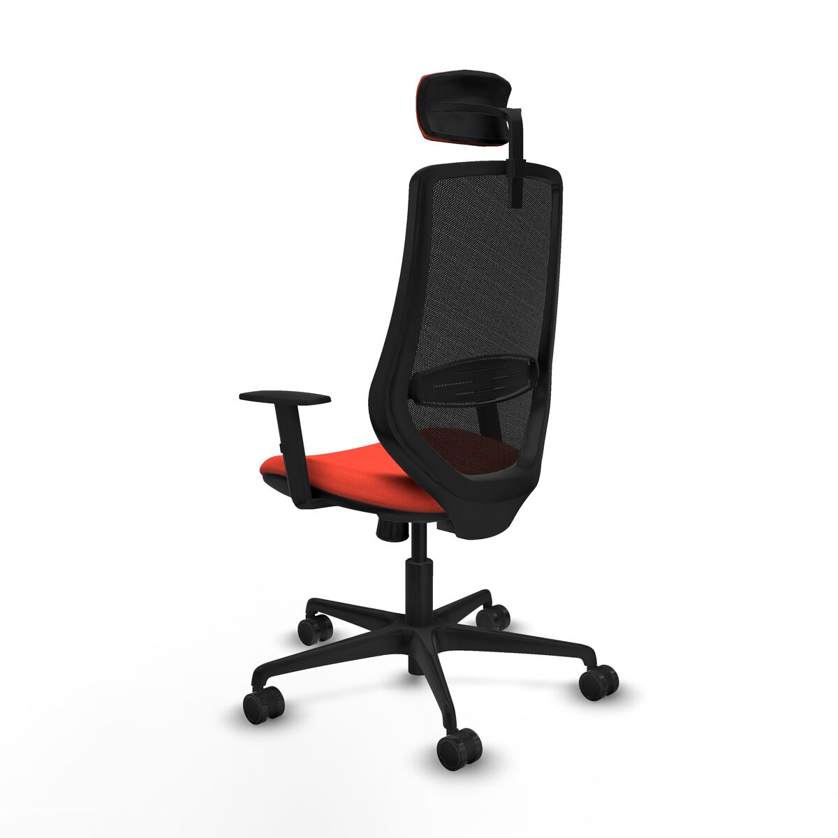 Silla de Oficina Piqueras y Crespo D036N2W Naranja Oscuro