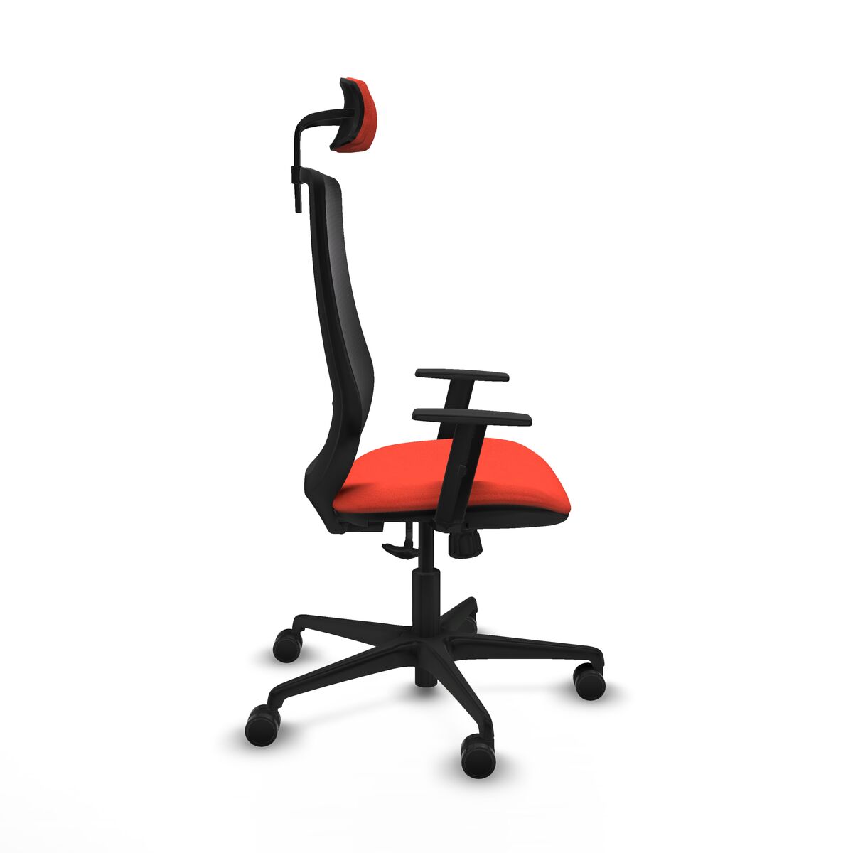 Silla de Oficina Piqueras y Crespo D036N2W Naranja Oscuro