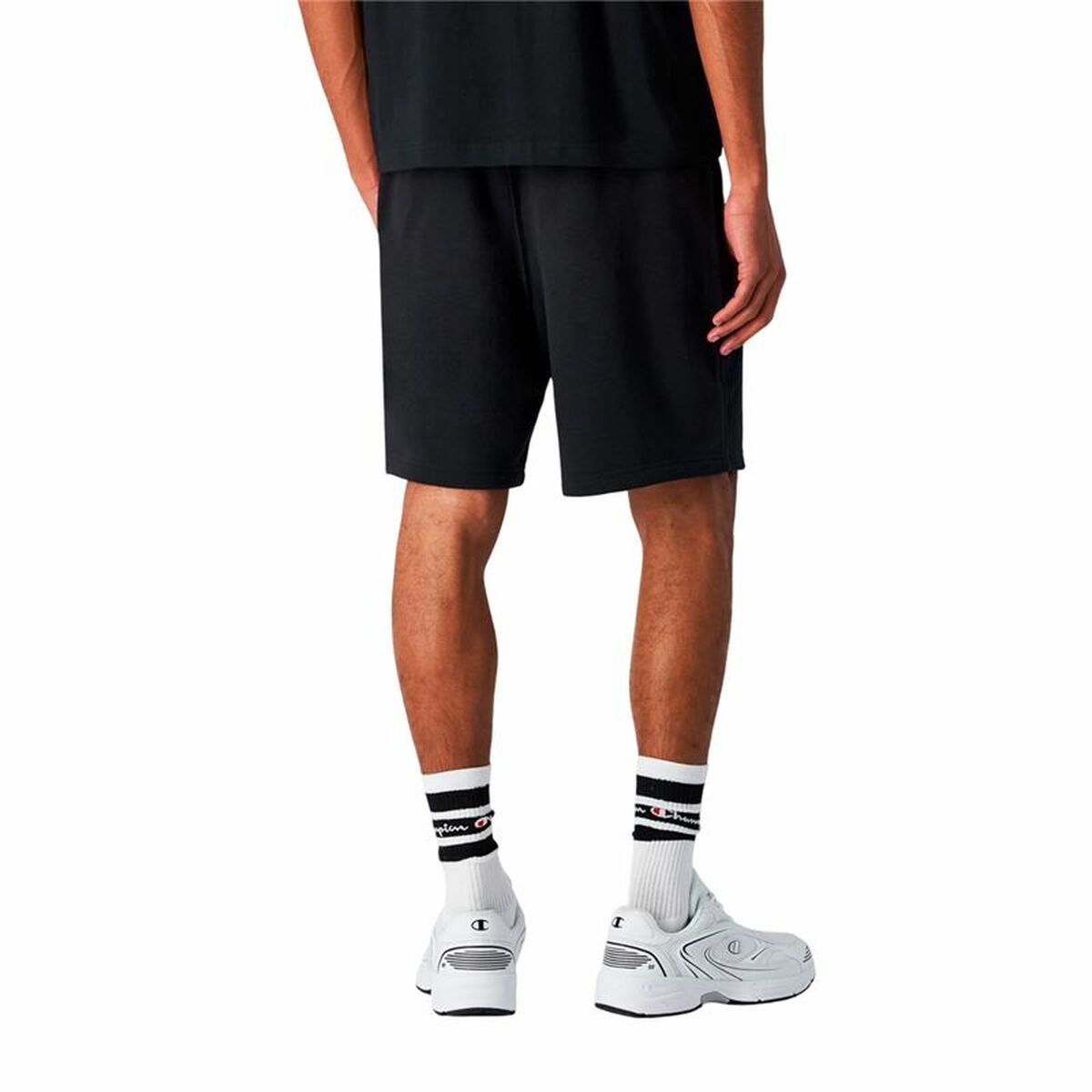 Pantalones Cortos de Hombre Champion Negro