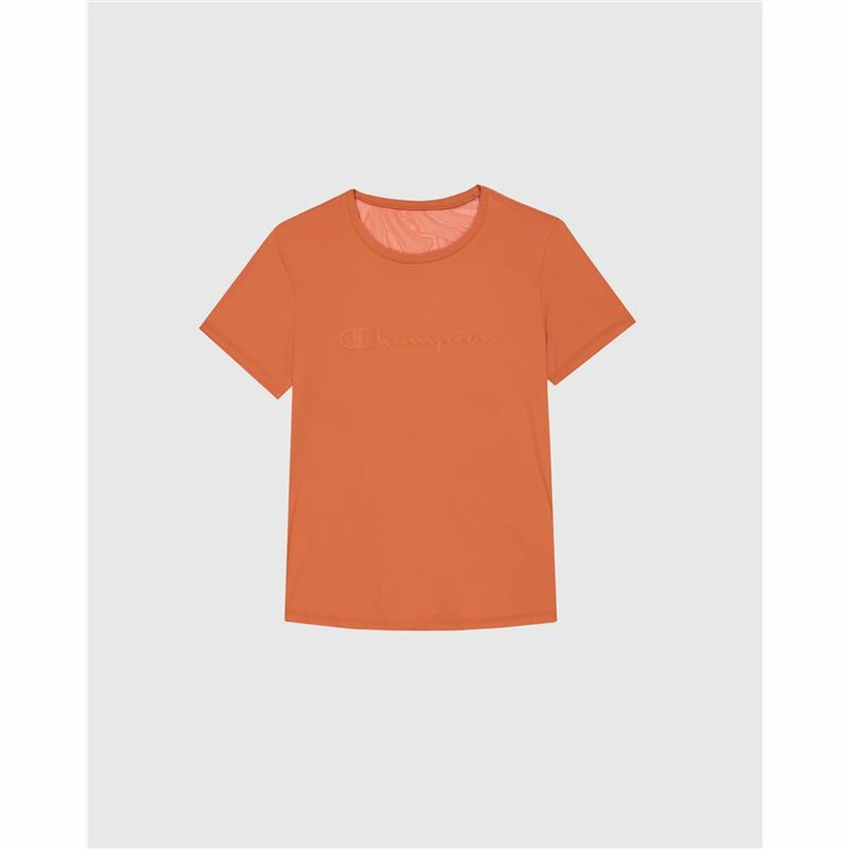 Camiseta de Manga Corta Mujer Champion SS Naranja