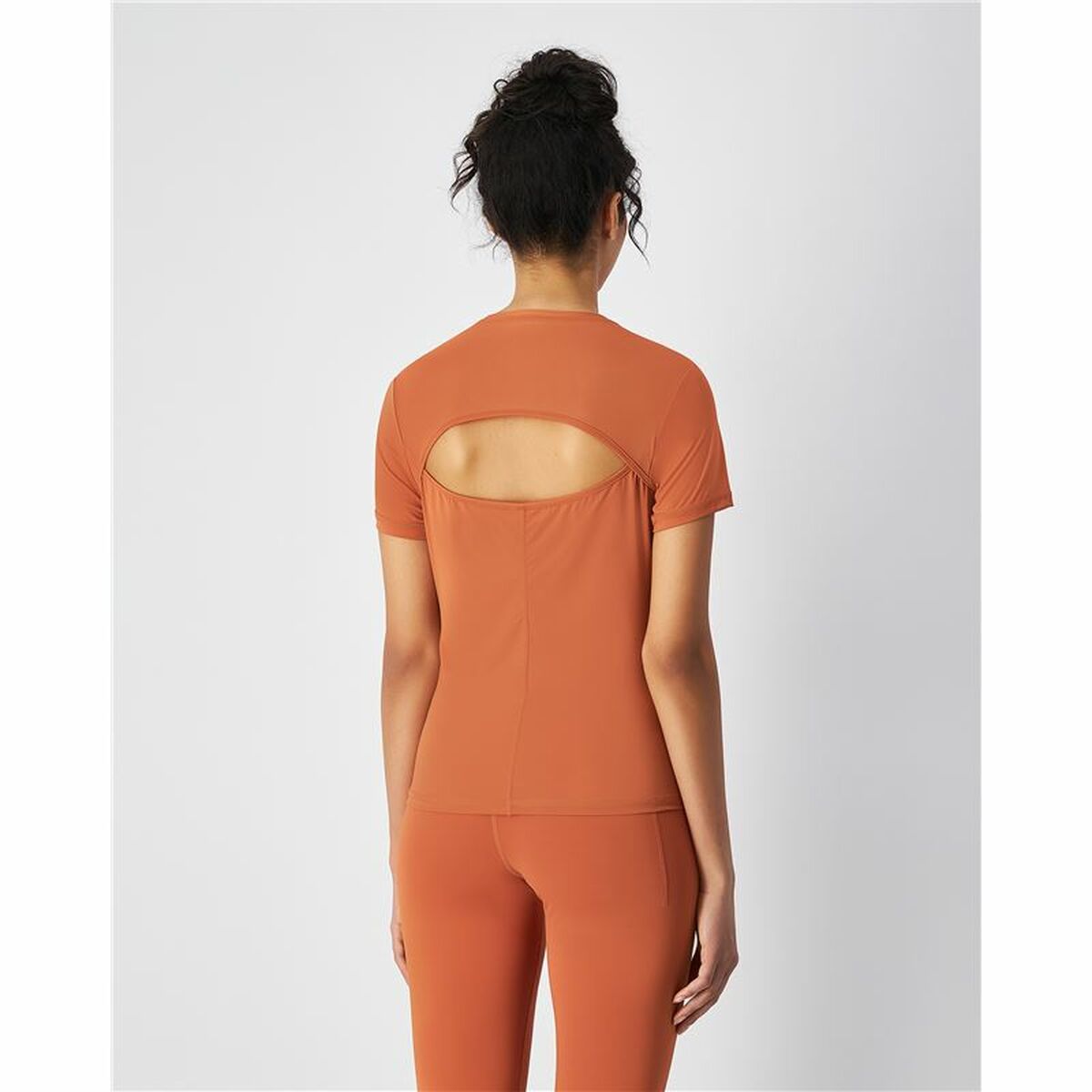 Camiseta de Manga Corta Mujer Champion SS Naranja