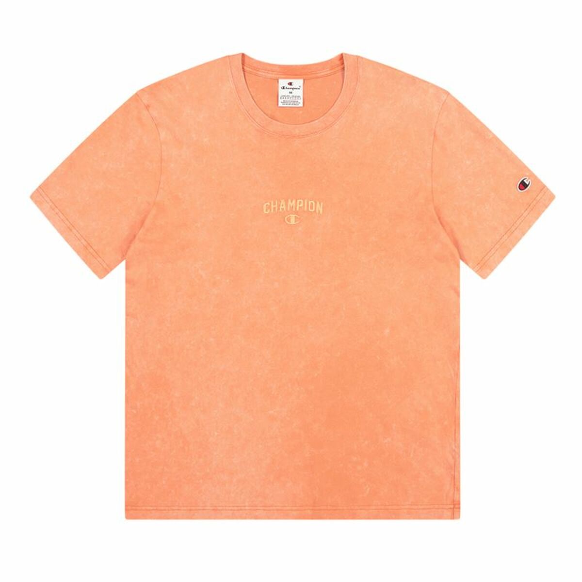Camiseta de Manga Corta Hombre Champion SS Naranja