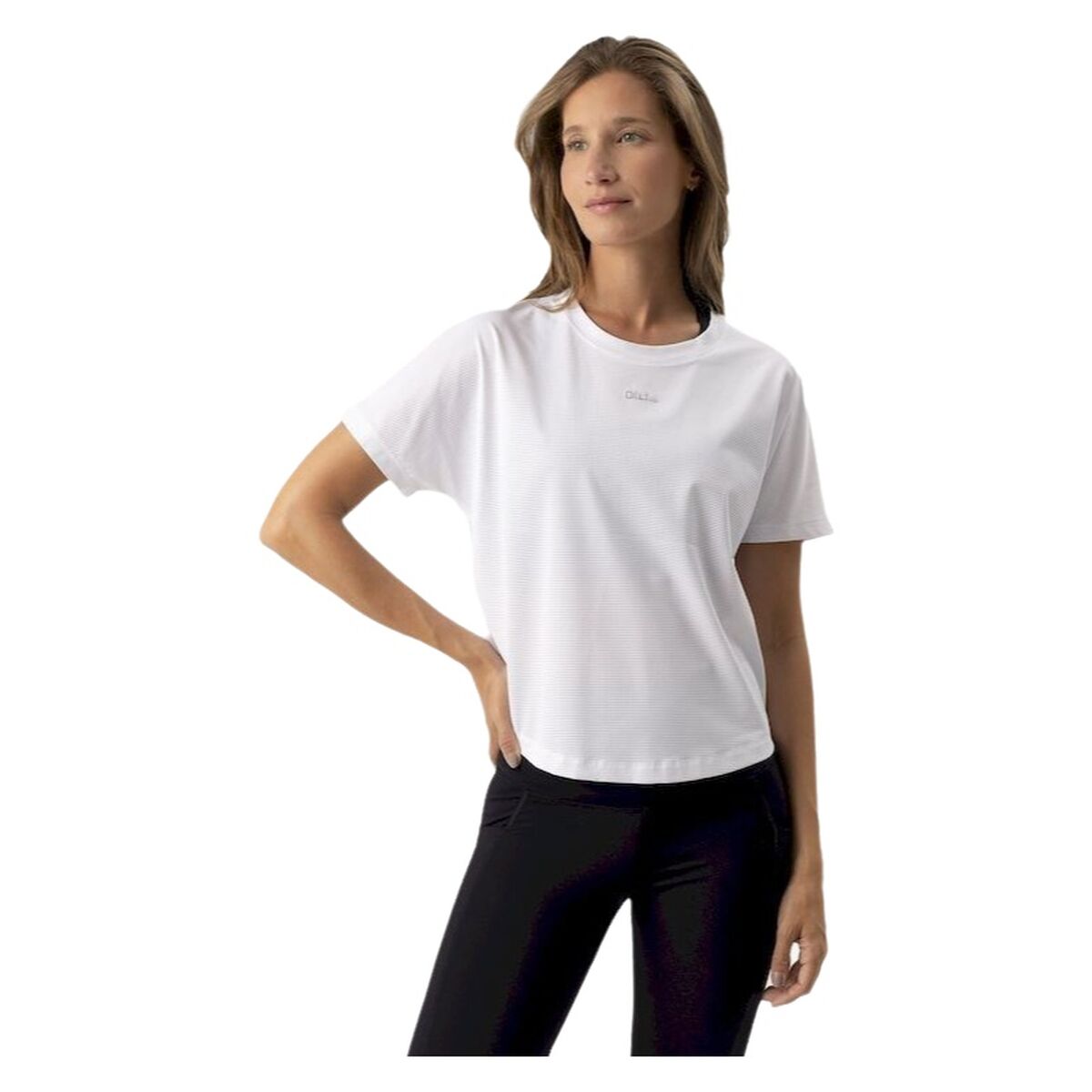 Camiseta de Manga Corta Mujer Ditchil Aria Blanco