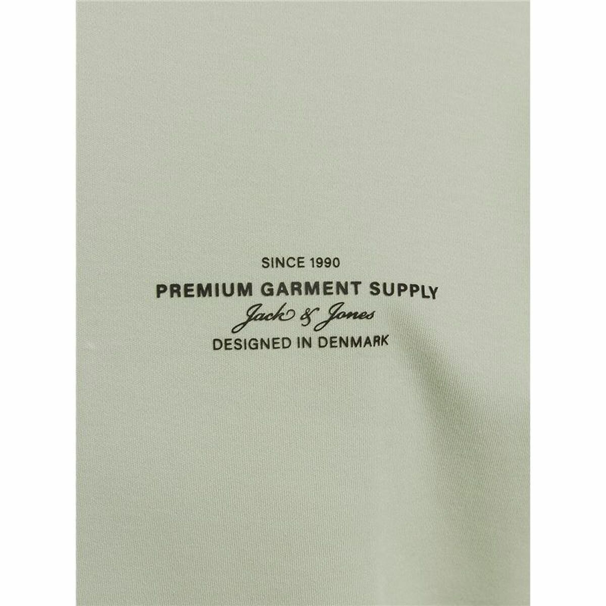 Camiseta de Manga Corta Hombre Jack & Jones Jprblachad Brandingw Neck