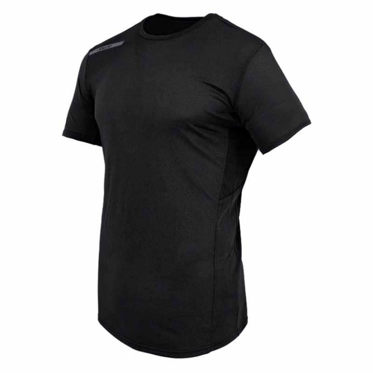 Camiseta Deportiva de Manga Corta Joluvi Athlet Negro