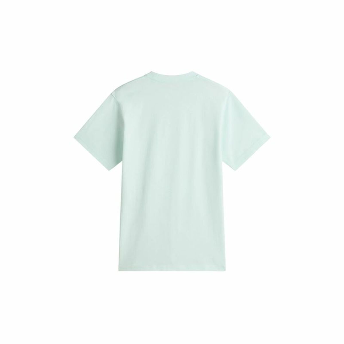 Camiseta de Manga Corta Mujer Vans Left Chest Logo Em Hint Of Mint Aguamarina