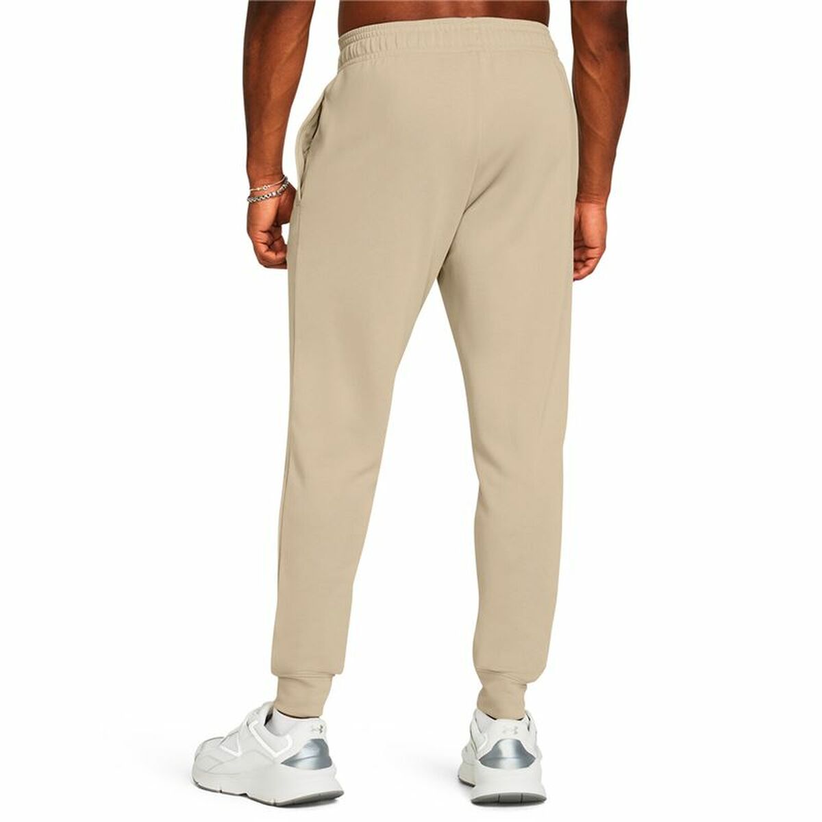 Pantalón Under Armour Rival Terry Jogger Beige