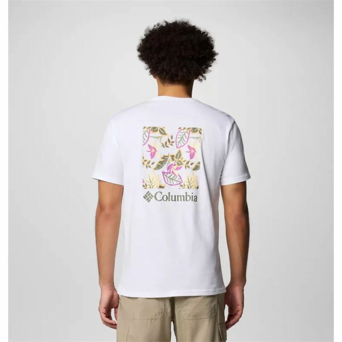 Camiseta de Manga Corta Hombre Columbia North Cascades™ Sleeve Blanco