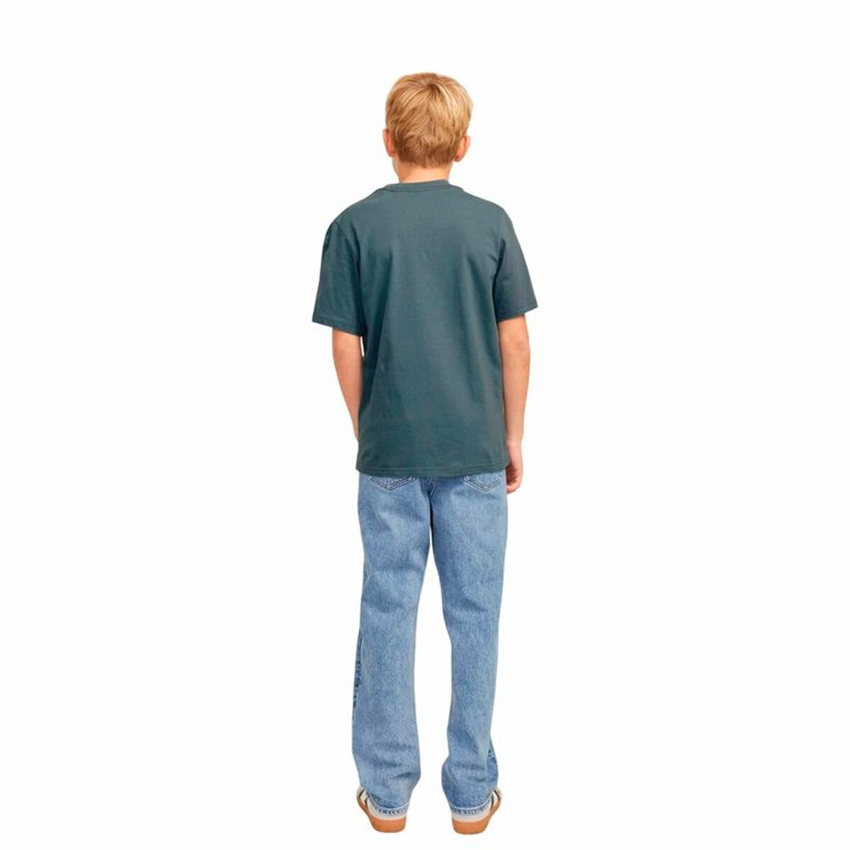 Camiseta de Manga Corta Infantil Jack & Jones Joranatomy Skull Ss Crew Neck