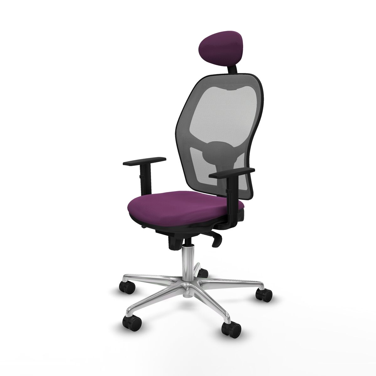 Silla de Oficina Piqueras y Crespo 1D086N1 Morado