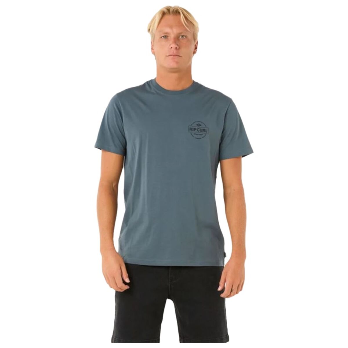 Camiseta de Manga Corta Hombre Rip Curl Staple Tee