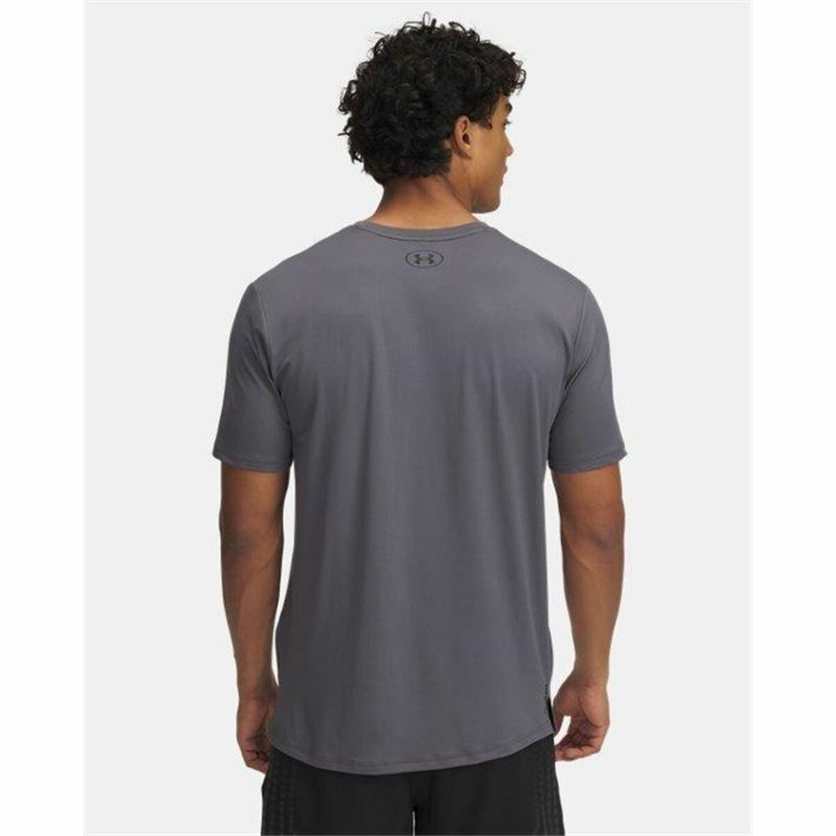 Camiseta de Manga Corta Hombre Under Armour Gris oscuro