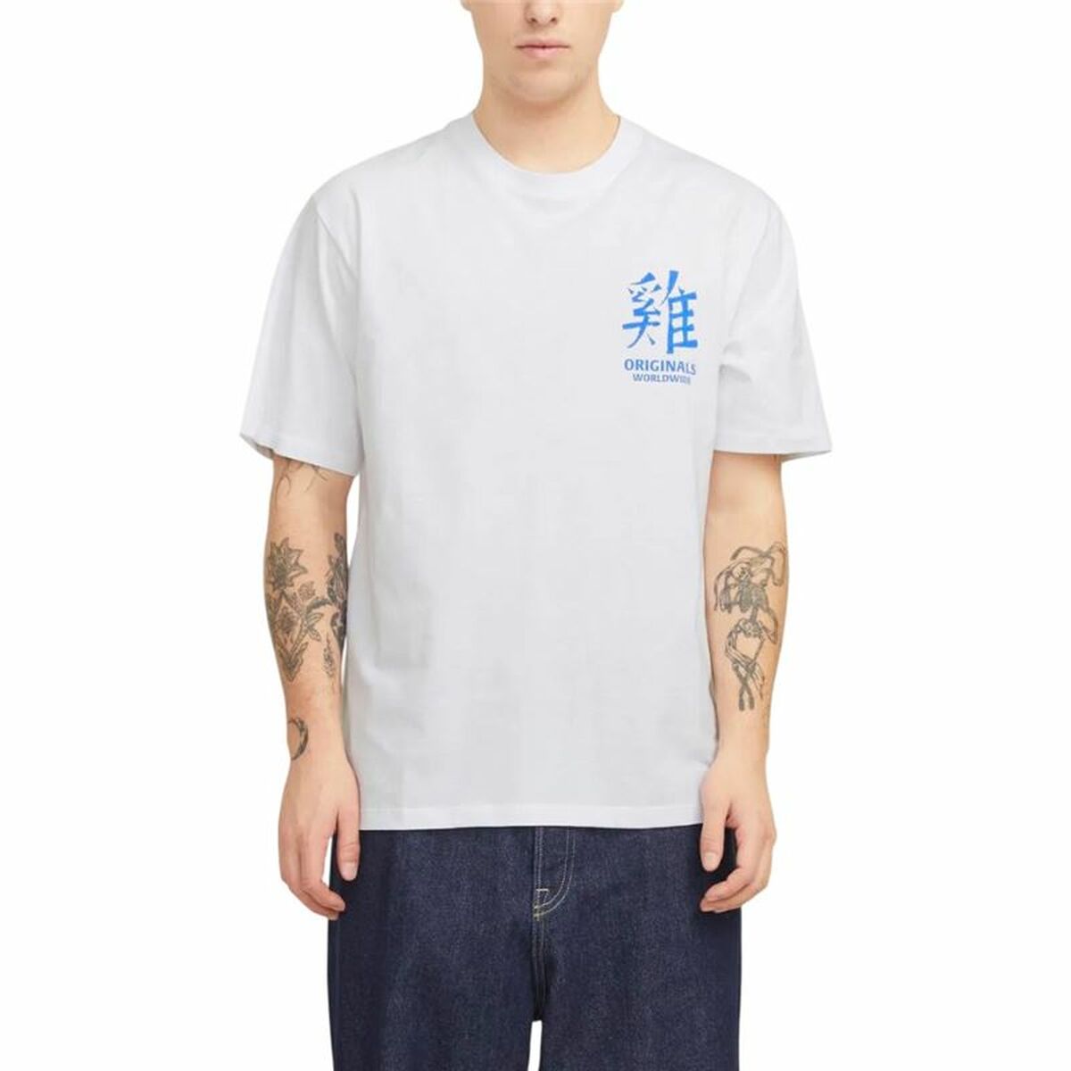 Camiseta de Manga Corta Hombre Jack & Jones Jorsnake