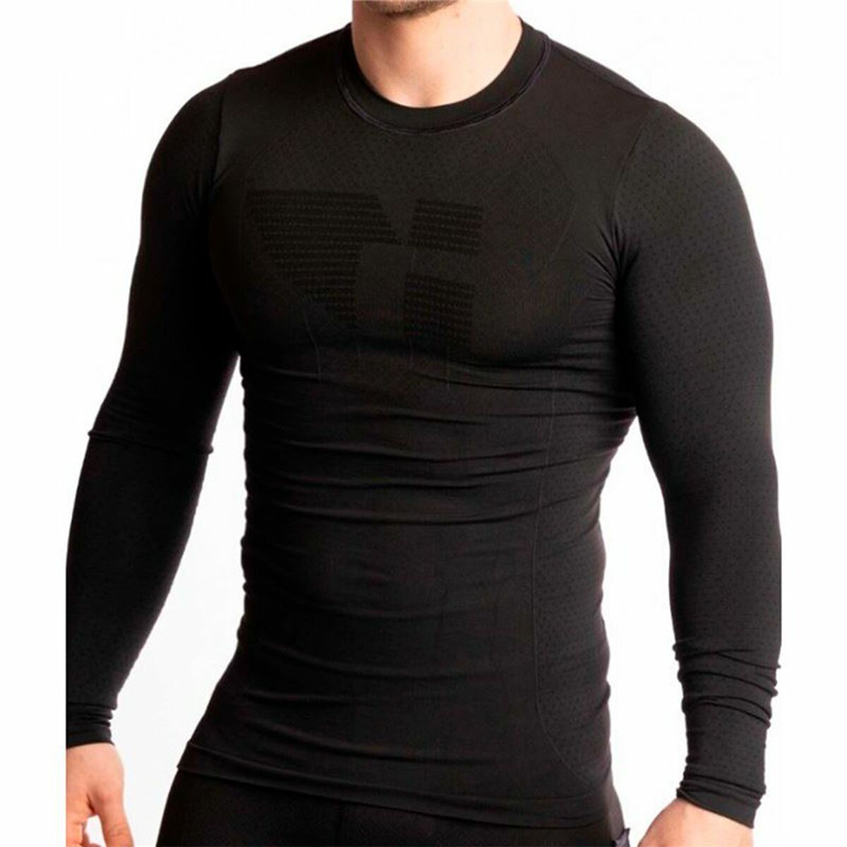Camiseta Térmica para Hombre Hanker Dadpa Negro