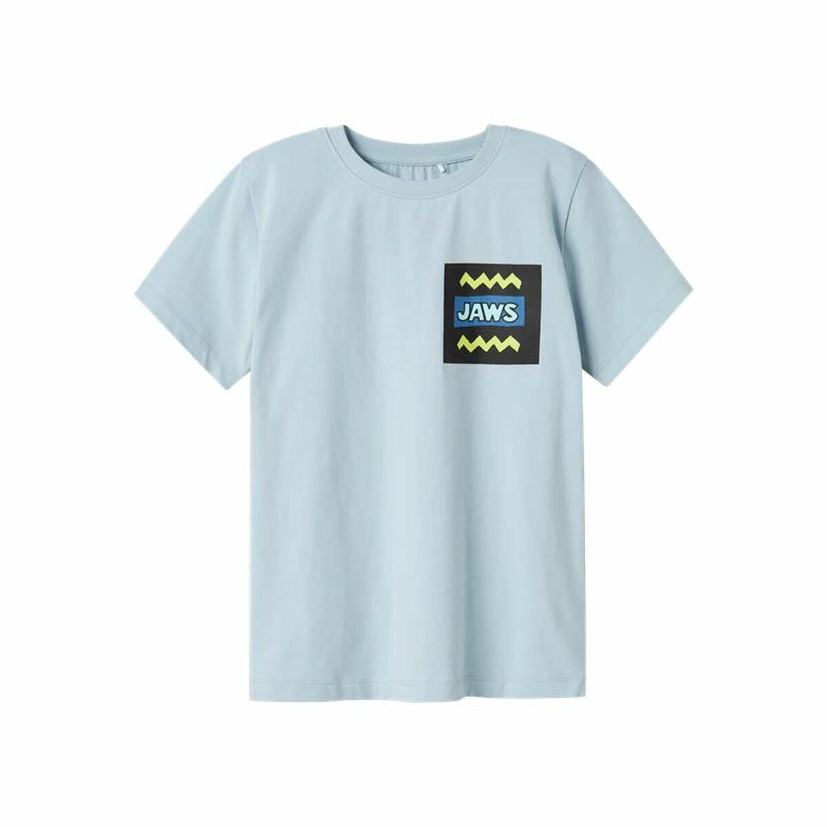Camiseta de Manga Corta Infantil Name It Nkmmakai Jaws Nreg Box Sky