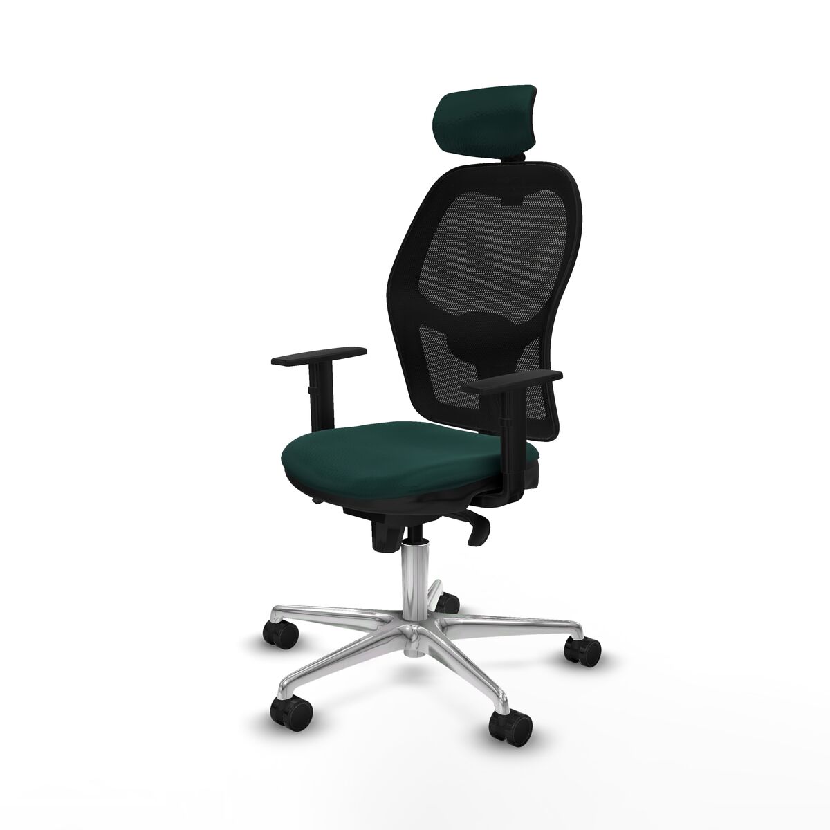 Silla de Oficina con Cabecero Jorquera Piqueras y Crespo 1D086N2 Verde