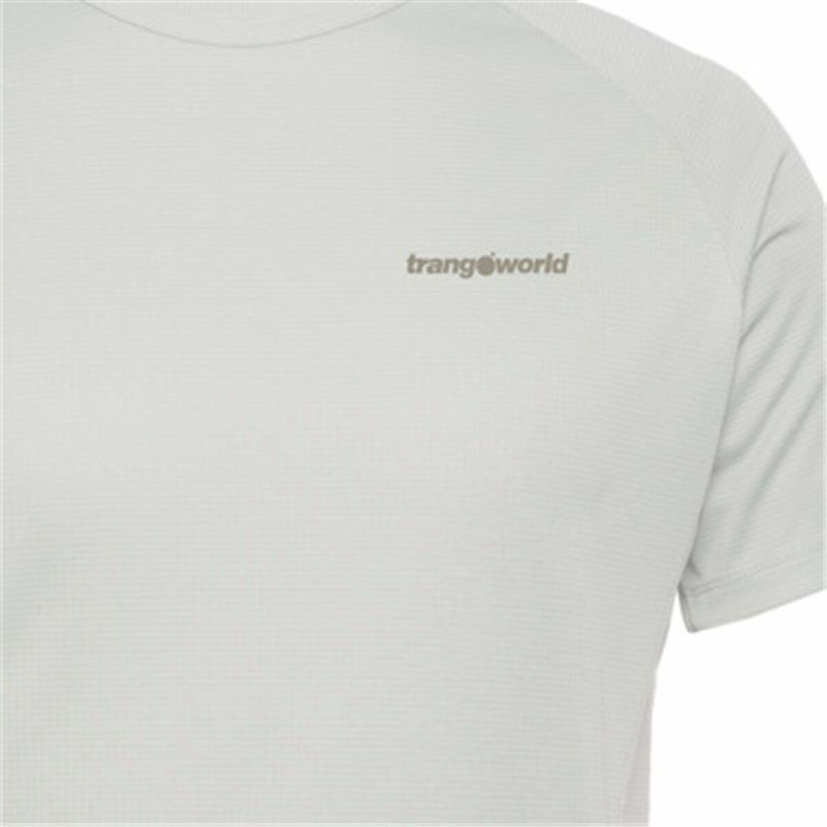 Camiseta de Manga Corta Hombre Trangoworld Couvet Blanco