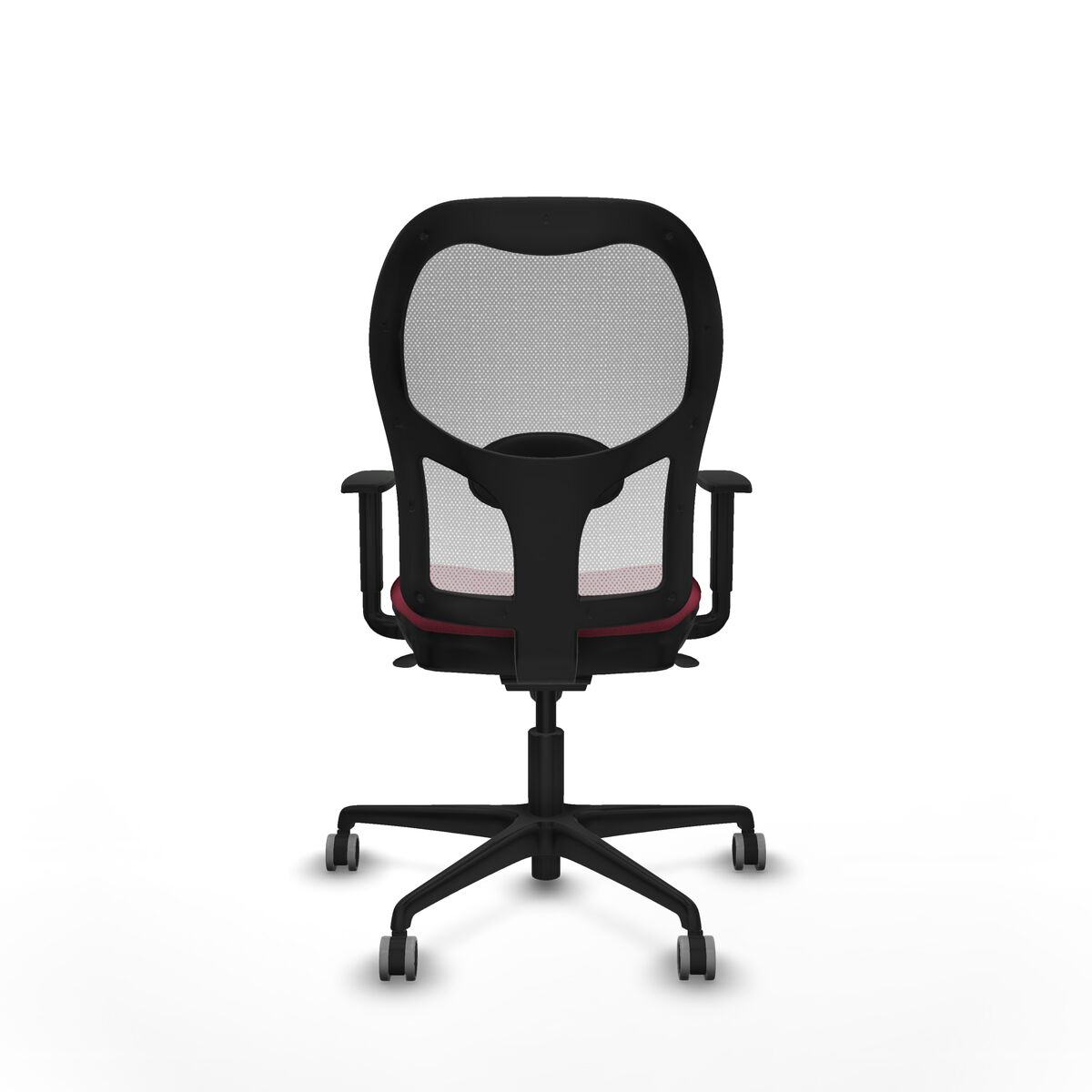 Silla de Oficina Piqueras y Crespo 1D036G0 Granate