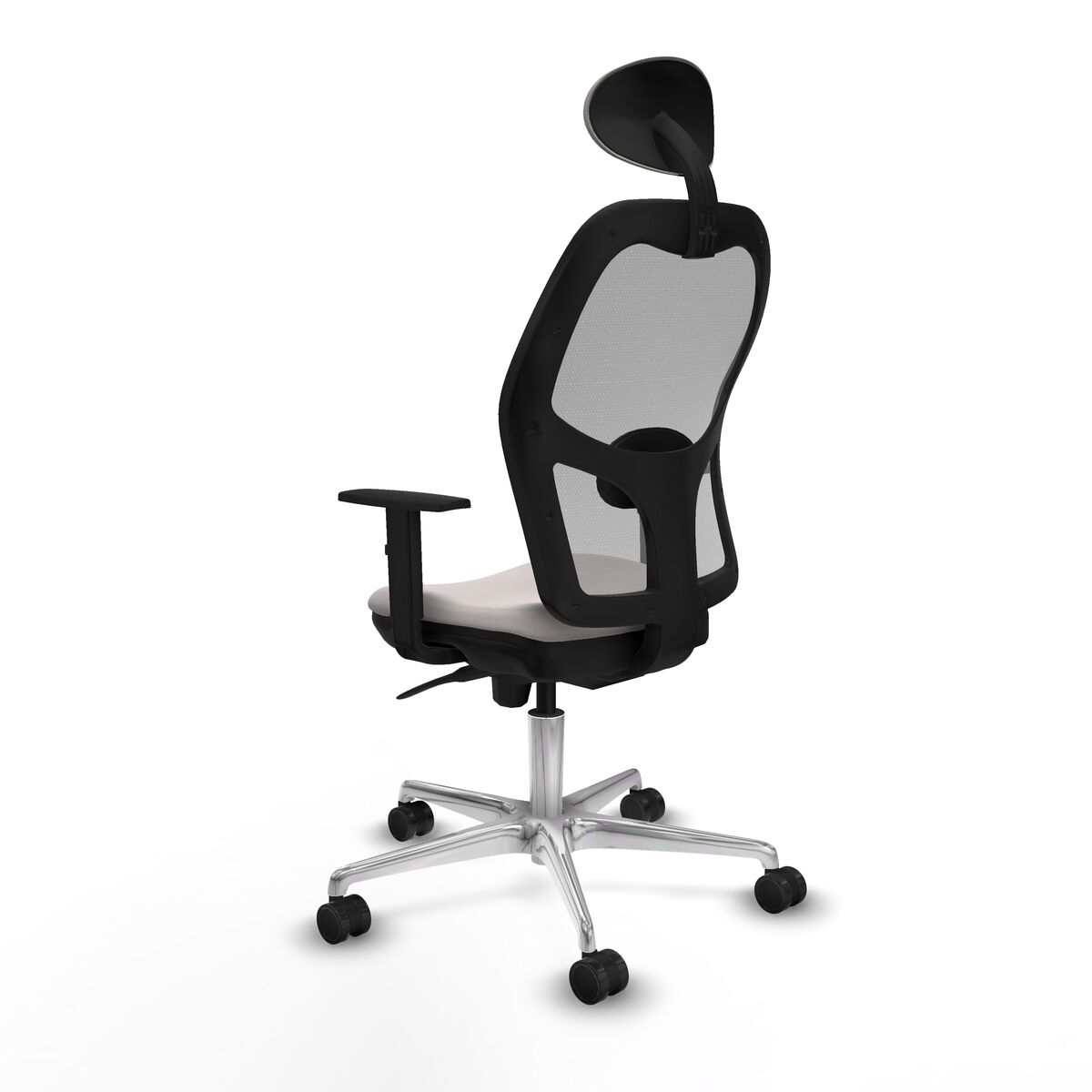 Silla de Oficina con Cabecero Jorquera Piqueras y Crespo 1D086N1 Blanco