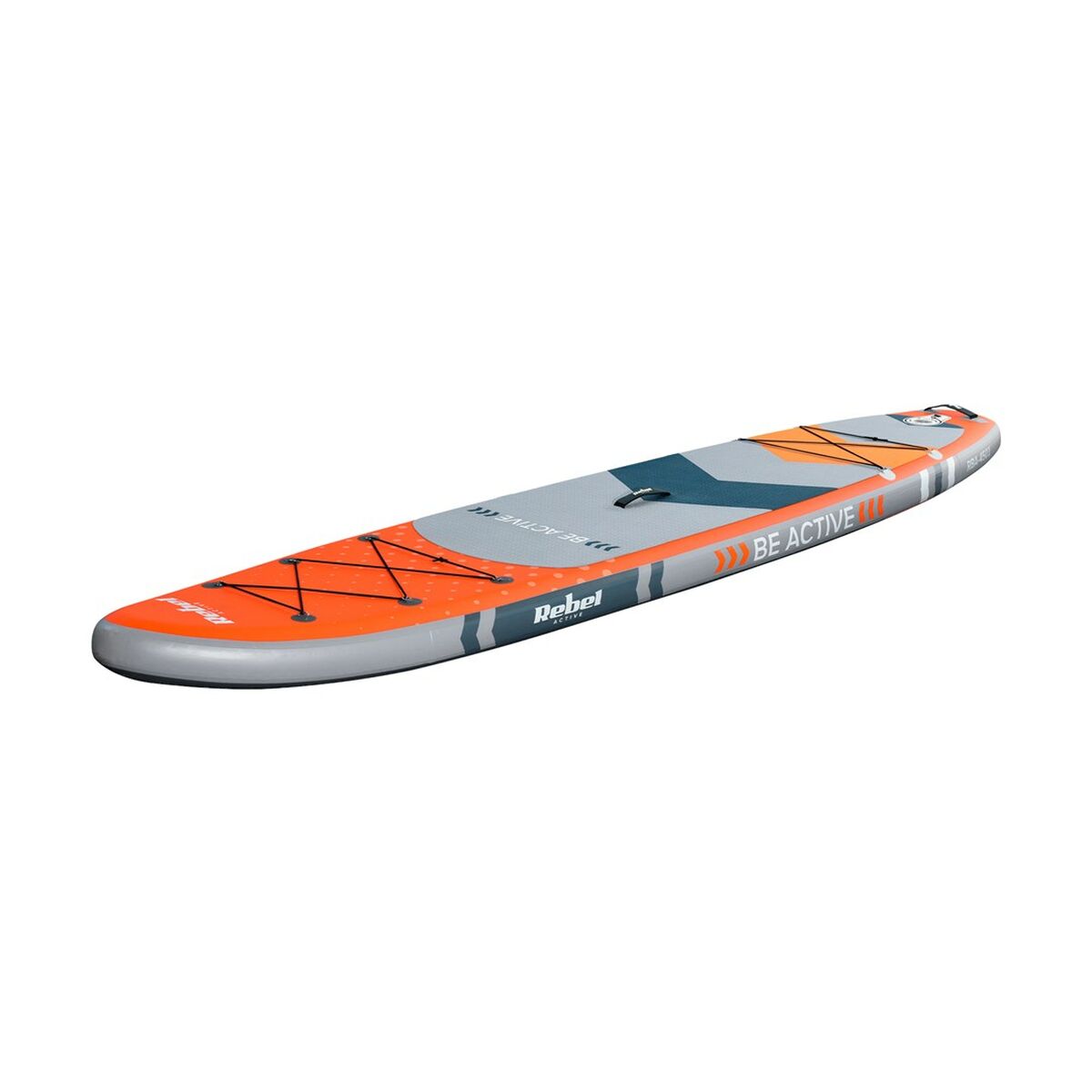 Tabla de Paddle Surf Hinchable con Accesorios Rebel RBA-4500-OR