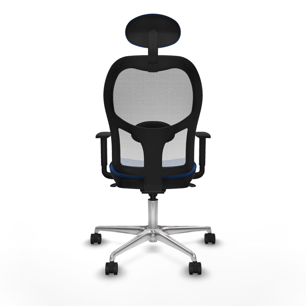 Silla de Oficina con Cabecero Jorquera Piqueras y Crespo 1D086N1 Azul