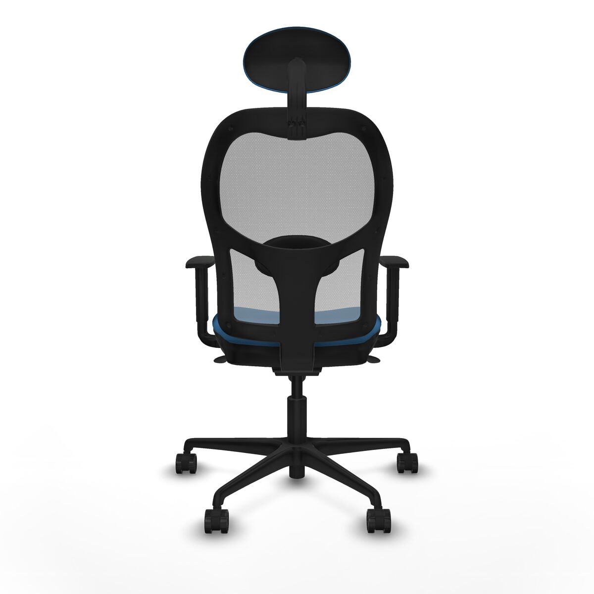 Silla de Oficina con Cabecero Jorquera Piqueras y Crespo 1D036N1 Azul claro