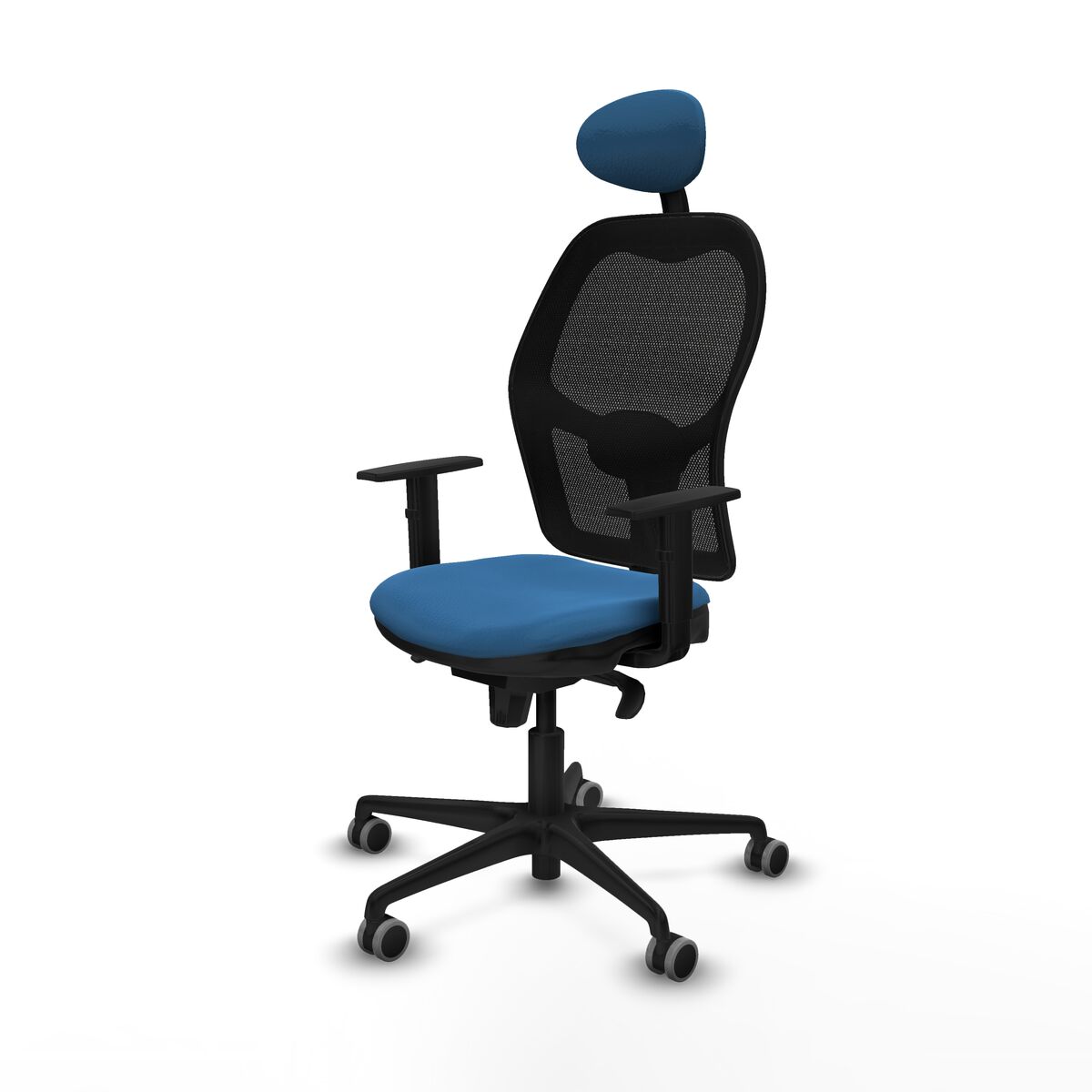 Silla de Oficina con Cabecero Jorquera Piqueras y Crespo 1D036G1 Azul claro