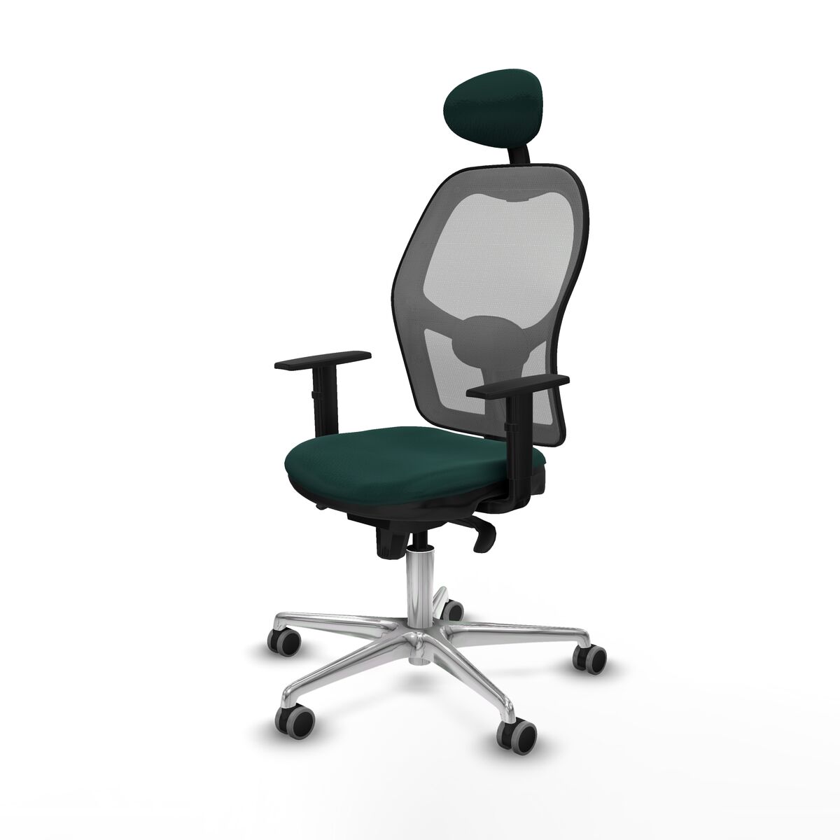 Silla de Oficina con Cabecero Jorquera Piqueras y Crespo 1D086G1 Verde