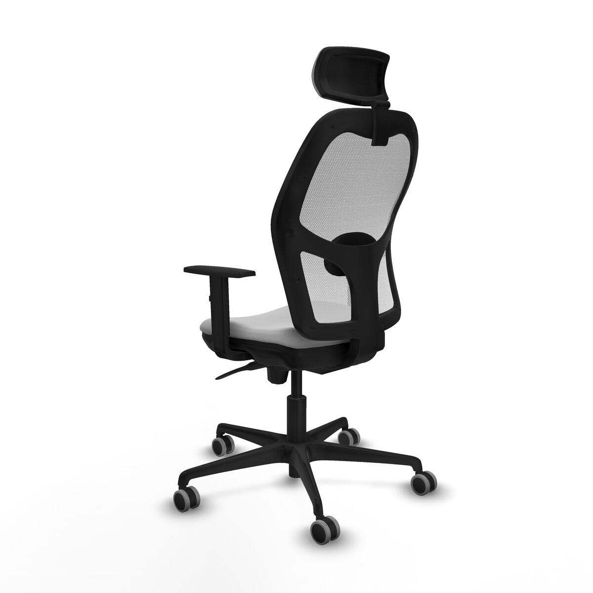 Silla de Oficina con Cabecero Jorquera Piqueras y Crespo 1D036G2 Gris claro