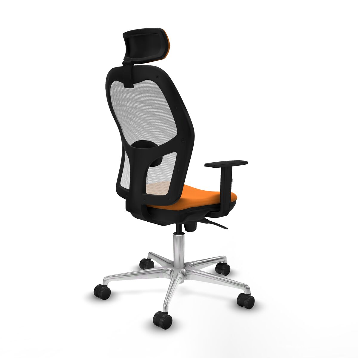 Silla de Oficina con Cabecero Jorquera Piqueras y Crespo 1D086N2 Naranja