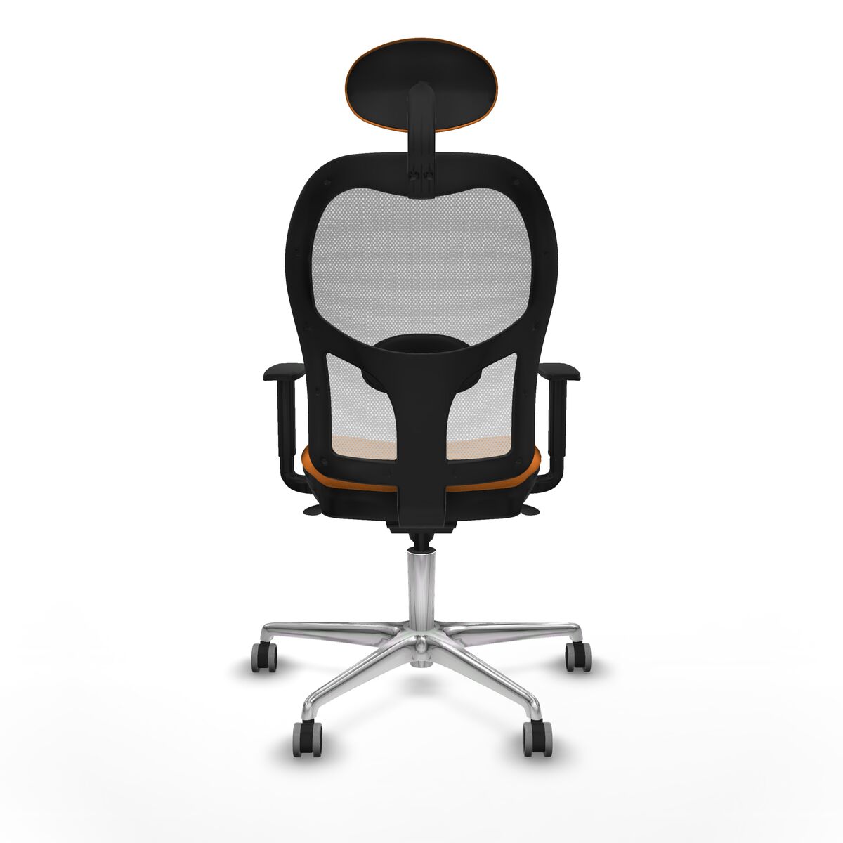 Silla de Oficina con Cabecero Jorquera Piqueras y Crespo 1D086G1 Naranja