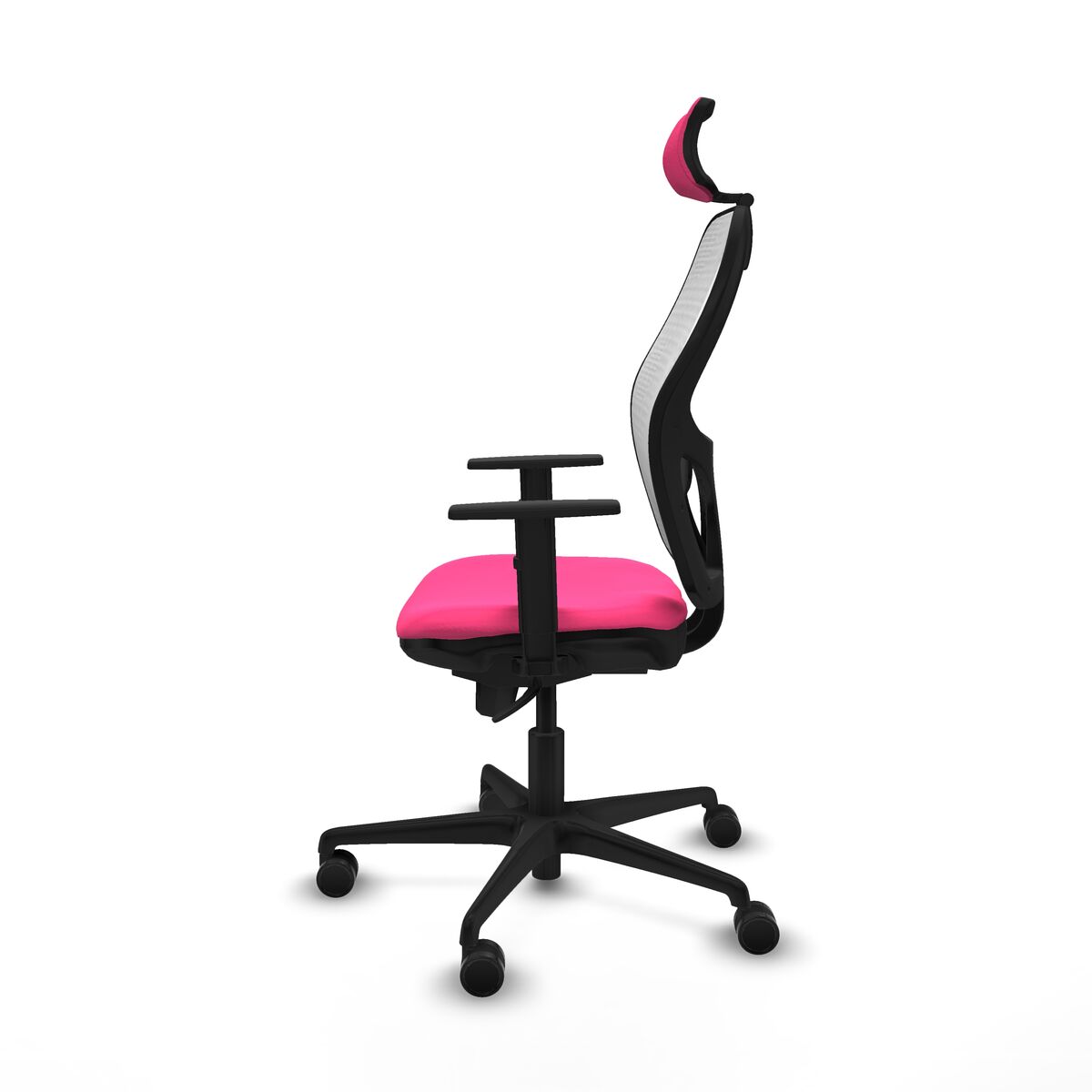 Silla de Oficina con Cabecero Jorquera Piqueras y Crespo 1D036N2 Rosa