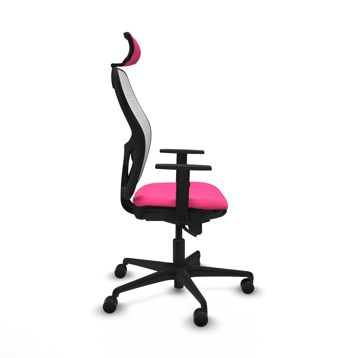 Silla de Oficina con Cabecero Jorquera Piqueras y Crespo 1D036N2 Rosa