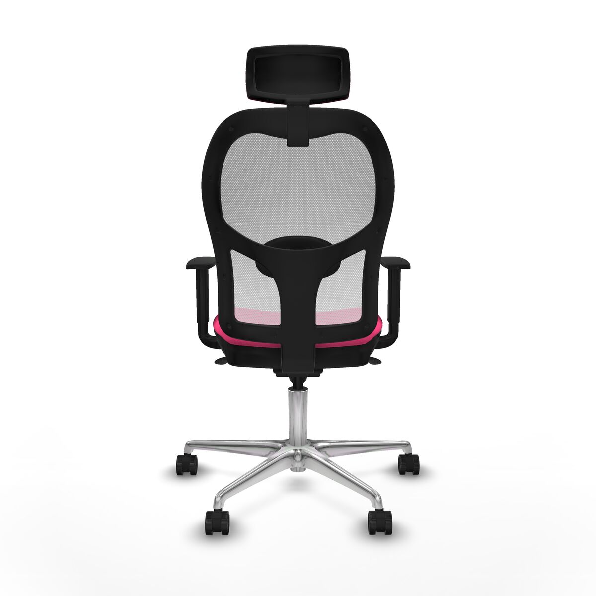 Silla de Oficina con Cabecero Jorquera Piqueras y Crespo 1D086N2 Rosa