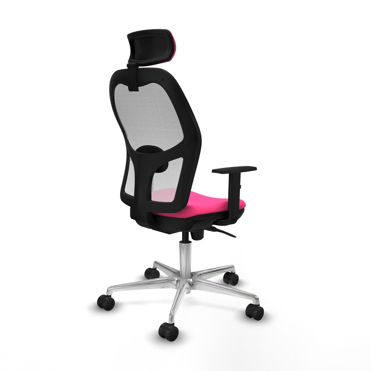 Silla de Oficina con Cabecero Jorquera Piqueras y Crespo 1D086N2 Rosa
