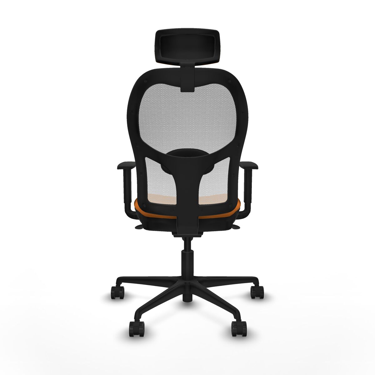 Silla de Oficina con Cabecero Jorquera Piqueras y Crespo 1D036N2 Naranja