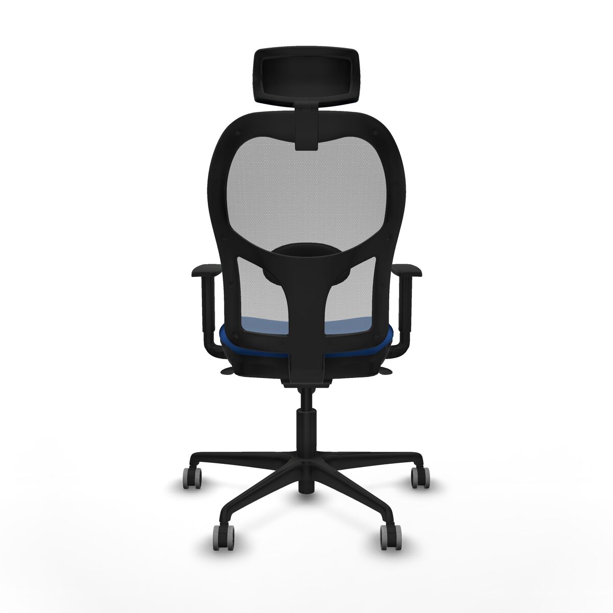 Silla de Oficina con Cabecero Jorquera Piqueras y Crespo 1D036G2 Azul