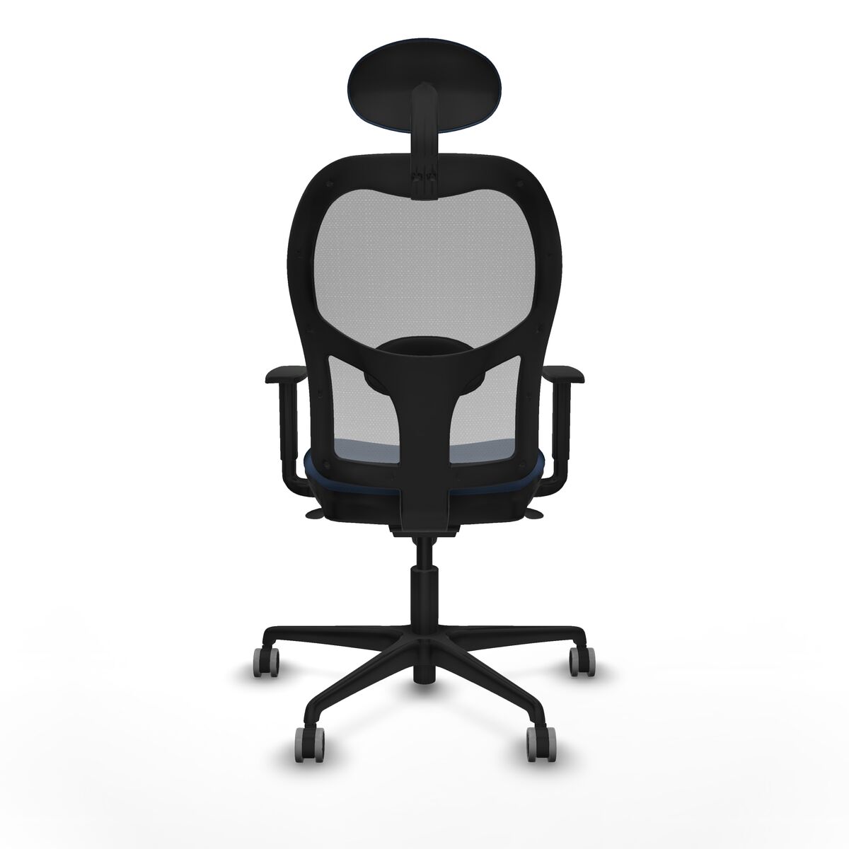 Silla de Oficina con Cabecero Jorquera Piqueras y Crespo 1D036G1 Azul marino