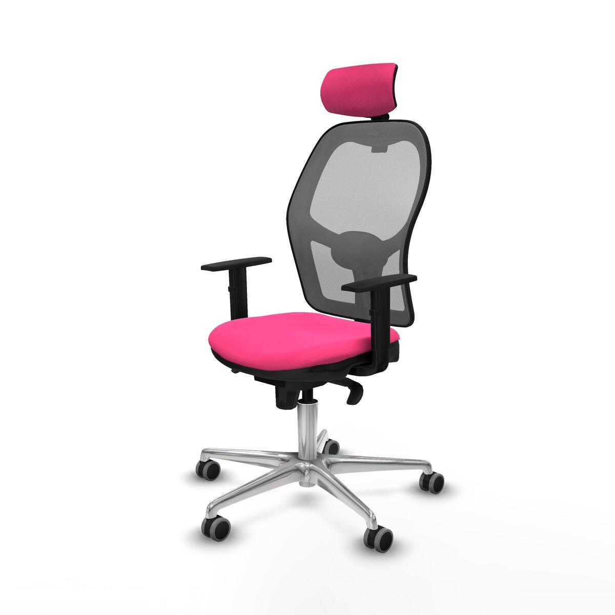 Silla de Oficina con Cabecero Jorquera Piqueras y Crespo 1D086G2 Rosa