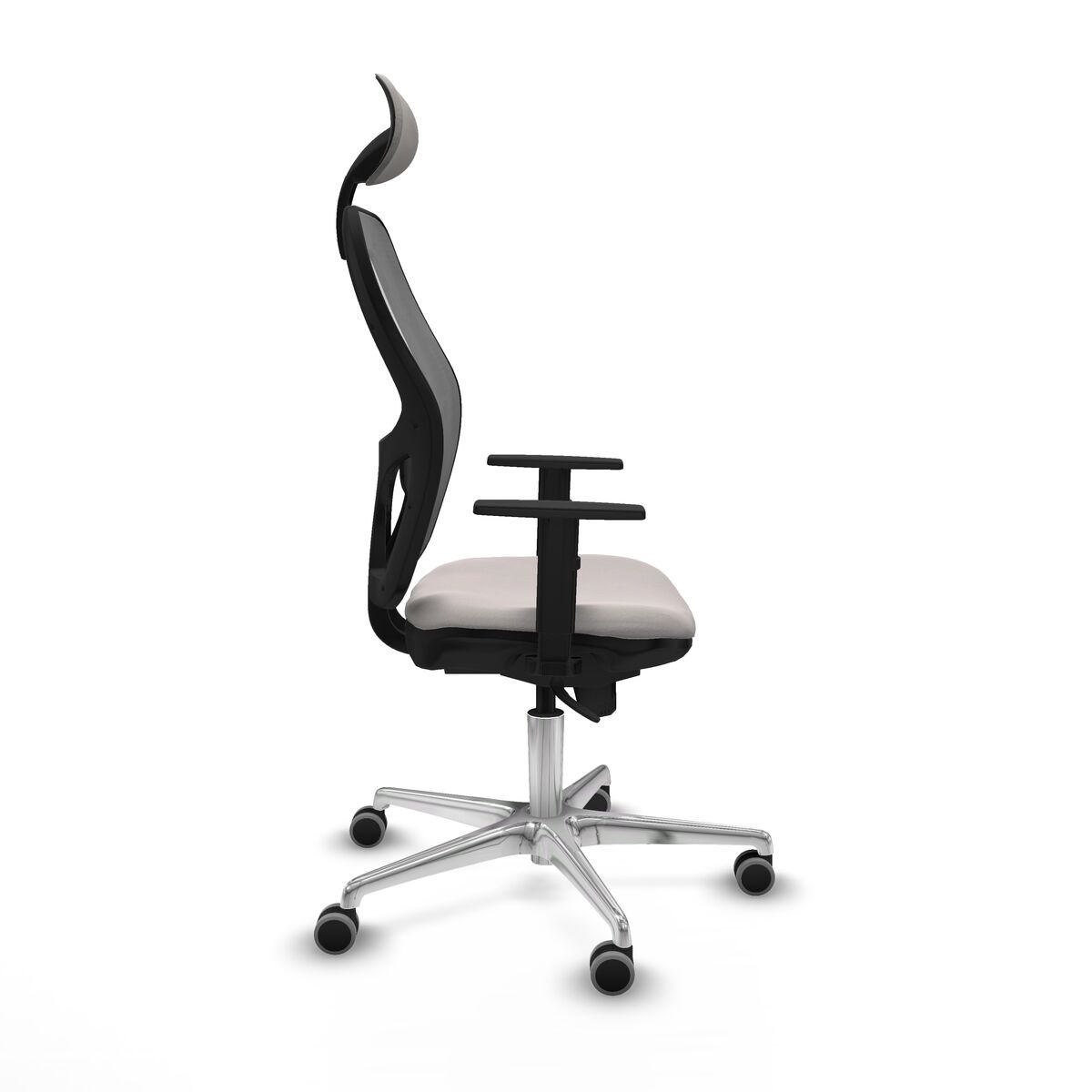 Silla de Oficina con Cabecero Jorquera Piqueras y Crespo 1D086G1 Blanco