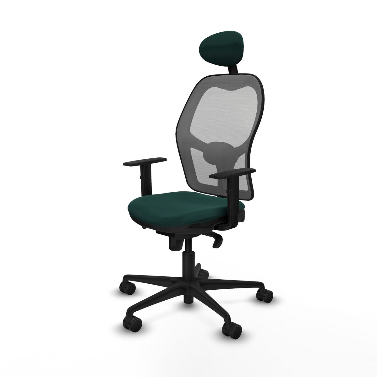 Silla de Oficina con Cabecero Jorquera Piqueras y Crespo 1D036N1 Verde