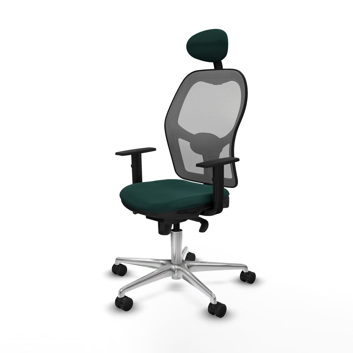 Silla de Oficina con Cabecero Jorquera Piqueras y Crespo 1D086N1 Verde