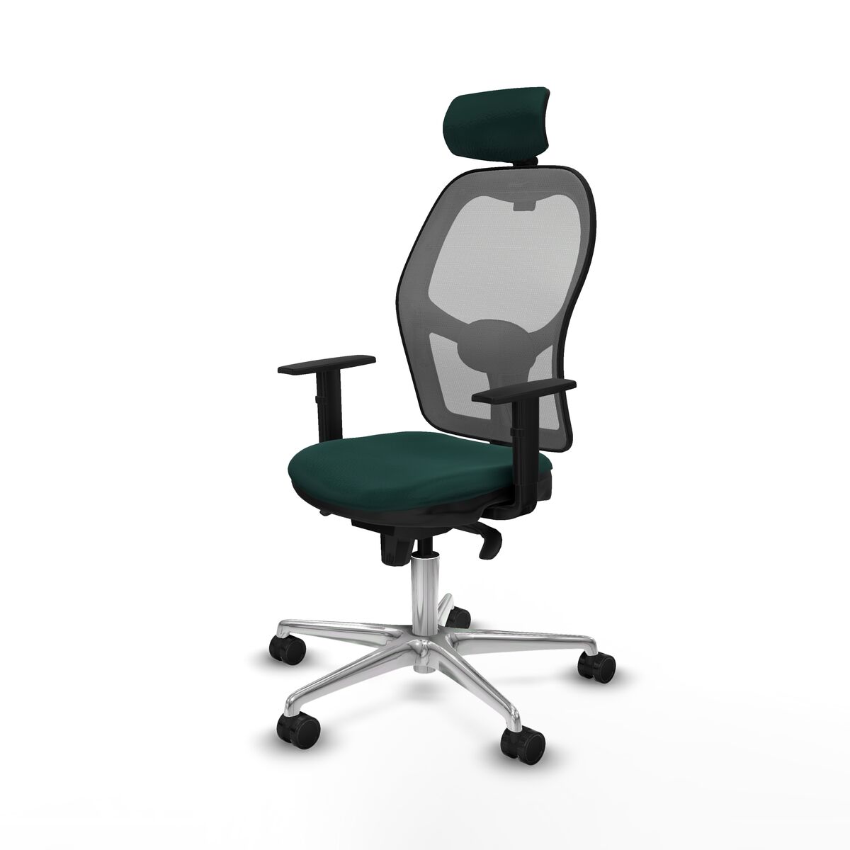 Silla de Oficina con Cabecero Jorquera Piqueras y Crespo 1D086N2 Verde