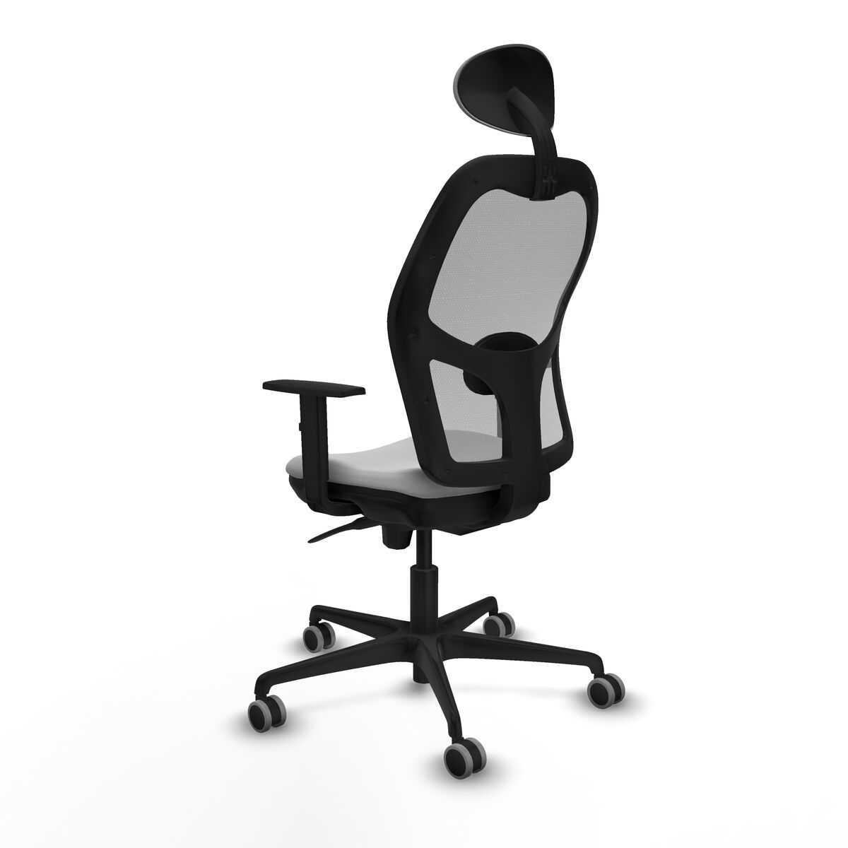 Silla de Oficina con Cabecero Jorquera Piqueras y Crespo 1D036G1 Gris claro