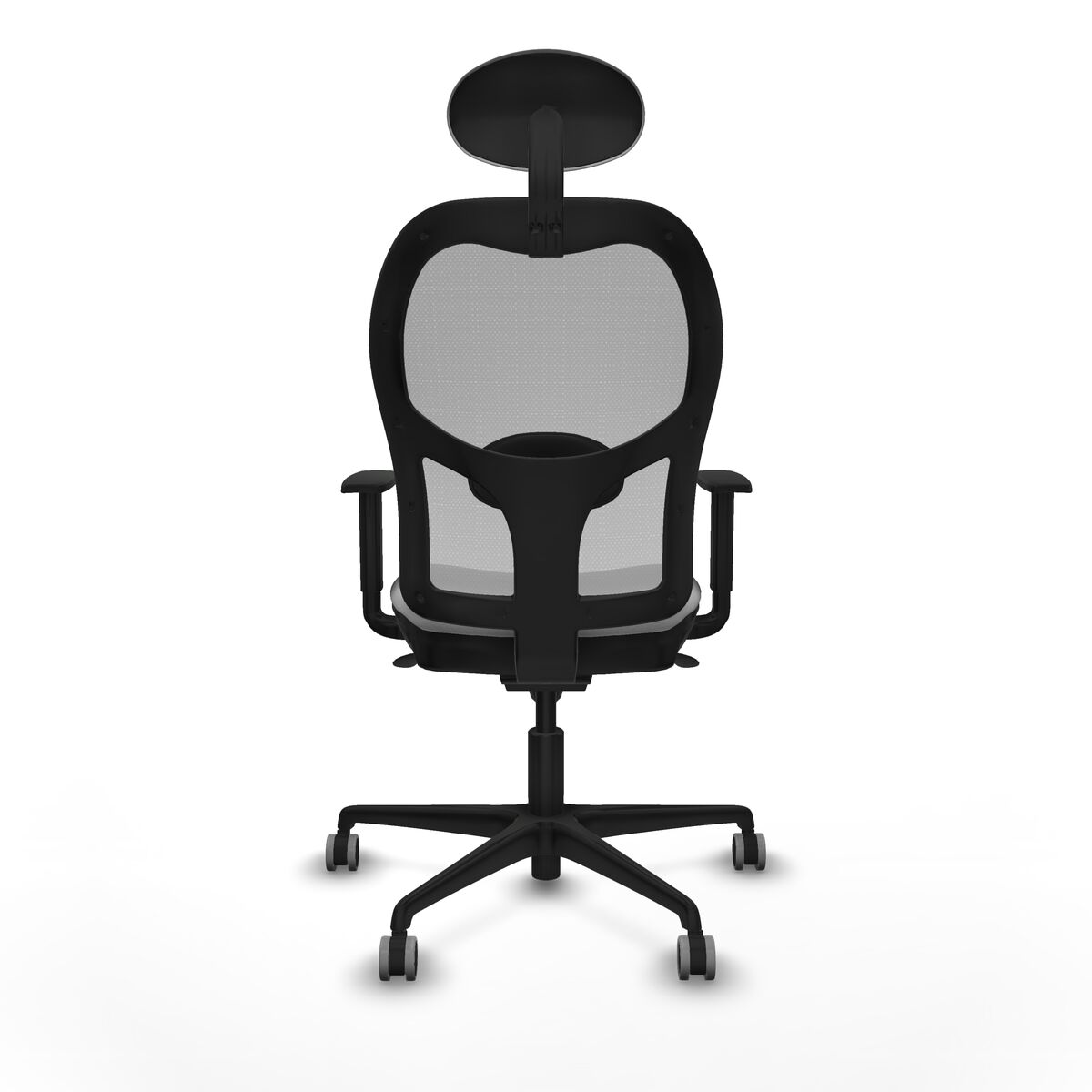 Silla de Oficina con Cabecero Jorquera Piqueras y Crespo 1D036G1 Gris claro