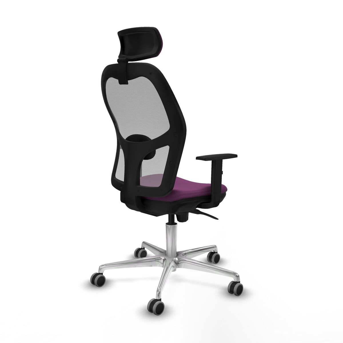 Silla de Oficina con Cabecero Jorquera Piqueras y Crespo 1D086G2 Morado